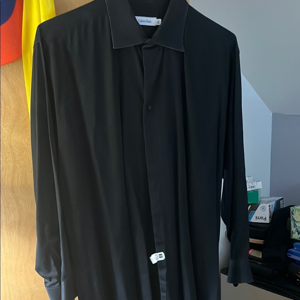 Calvin Klein Men's Black Shirt